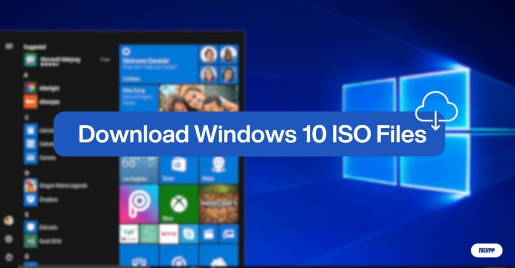 Download Windows 10 ISO Files Legally (Direct Download Links)